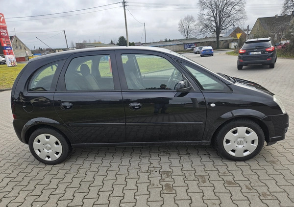 Opel Meriva cena 12800 przebieg: 120000, rok produkcji 2008 z Konstantynów Łódzki małe 121